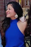 Absolutely gorgeous! These are perfect earrings, no need for a necklace. These aren't as heavy as expected due to other reviews, and if you wear the backs along with the rubber stoppers, it will help secure them in place. I danced all night and never lost one. - Melonie H.