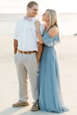 I loved this dress so much for my engagement pictures at the beach!! I sowed in a clasp at the top to decrease the cleavage but worked perfect for this and I can't wait to wear it again. - Samantha S.