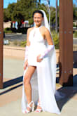 This dress was PERFECT for my casual wedding! A little bit long of a back skirt (I'm relatively short) but with some heels I both looked and felt fabulous, and the wind made it look fantastic! - Lironna L.