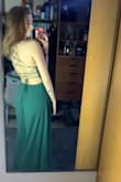 By looking at the real reviews helped me with picking the sizing. I love it it's gorgeous and I'm excited to wear it. You many need assistance doing it up as it can be challenging. Length is perfect for me. If my chest was bigger however there would be a lot of side boob action going on so that's something to keep in mind. No need for a bra. Stunning 10/10 recommend - Mackenzie I.