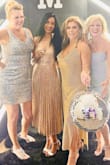 Received so many compliments all night long!  I am the one with the Long black hair. - Sheetal W.