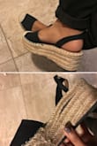 These are super cute and got me a lot of compliments. I ordered a size 5.5, as I always order in this website, and they fit perfectly. They are also very comfortable, I have wore them on several occasions without any trouble. 

BUT, as cute as they are, I have wore them so much they are already breaking. I suggest to buy these for an special event or season, knowing they won't last too long, yet for the price they are amazing. - Sara S.