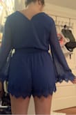 Bought for a wedding but this was not very flattering on. The bottom half was too flowy and baggy. It looks cute but just wasn't what I was going for. It is good for long torso women like myself - Amanda B.