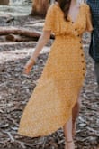 As others said, this is a little large in the bust if you have a small chest! It fit everywhere else but was a little baggy up top. Overall looked ok and I bet it could be tailored to be perfect. Color is great and I love the button detail. - Laura B.