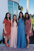 I wore this to my best friends wedding in Florida! It's so light and airy and I didn't get hot at all! I did have to get the dress tailored because it was baggy in the chest area, the sleeves were long (but I have short arms), and it was long at the bottom (but I'm also a short person). I LOVED the slot! I got so many compliments on the dress and I'm so happy I purchased it! - Lauren H.