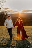 This dress was perfect for my outdoor engagement shoot. It's light, fits true to size and is adjustable depending on how tight you want it. It was just a few inches too long and needed to be shortened. I'd definitely wear again and highly recommend! - Sarah S.