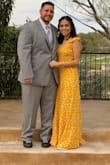 I wore this to a wedding and even though it was very long on me and I had to have it altered, everything else fit perfectly. - Tulsy N.