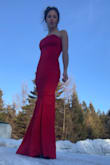 Fits good, true to size, and definitely recommend! (I am wearing heels) - Faye E.