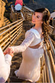 I loved this dress so much!! Wore it as one of my outfits for my engagement shoot at the beach and received many compliments. It was a bit long so I had it hemmed a few inches but otherwise, it fit me like a glove! - Joyce T.