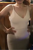 The first thing I like about the dress is the fabric, it isn't cheap. It fits like it was made just for me, I really like it - Maritza R.