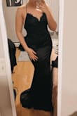 I bought this dress In black for my senior prom and its absolutely gorgeous. The material is stretchy but still silky, the lace details are sturdy and the dress is well made over all. Very pleased with my first purchase from Lulus! - Rachel L.