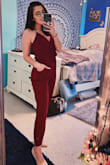 I love everything about this, I bought it in navy originally loved it so much I bought it in red and I am waiting for the grey to restock. The pockets are a perfect size to fit any plus size phone in. It's very lightweight and can be dressed up or down. It does shrink a tiny bit when first washed, (even with cold water) but it doesn't shrink to much to an awkward length. it goes with any kind of cover up and is perfect for an on tho go event to a more causal event. The price for this is amazing because of how versatile it is, you really can't beat it! - Katarina
