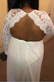 Very comfortable. Perfect dress the only thing is that I have to have the sleeves hemmed just a little since I have little arms. Overall, I definitely recommend! - Edith M.