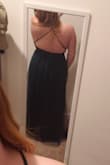 This dress was gorgeous for my engagement shoot. It was a little smaller than I expected but still worked well. It showed more cleavage than I thought it would but I still liked the dress. - Caitlyn B.