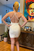 Fit well but not my preferred neck line so returning. The back I loved! - Gabriella B.