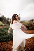 Absolutely LOVE this dress! It's so flowy and flattering. I have a curvy body and this hugged in all the right places! Only note is it comes pretty long so I had to get it altered. - Michelle S.