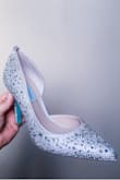 I bought these shoes for my daughter to wear on her Quinceañera (Sweet 15) party and they are just BEAUTIFUL! She fell in love with these as soon as she found them! They are comfortable, but probably not for wearing an entire night. And the diamonds sparkle so much that it makes them look like they cost a million bucks. I will include pictures, but honestly pictures don't do these beauties the justice justice they deserve! - Yamilka V.