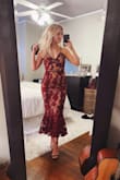 I wore this dress to a black tie wedding and got lots of compliments! - Brooke D.