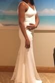 Absolutely gorgeous dress!!! I was looking for an inexpensive dress for my wedding day that wouldn't break the budget. This dress fit perfectly. I would absolutely recommend if you are looking for a simple, elegant, yet sexy dress for your special day. - Latisha H.