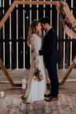 Used this dress for my casual, small, last-minute, COVID wedding and it was PERFECT. I bought this dress last-minute thinking I would want to save my designer wedding gown for our large, postponed reception, but now I wish I bought this dress in the first place! IN LOVE - Alicia S.