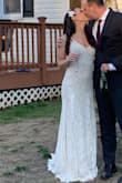 I love this dress. Due to COVID-19 we had an impromptu wedding in the backyard. People thought it was my real wedding dress. It fit PERFECTLY. Good quality. One of my favorite purchases from Lulus. - Lauren R.