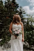 I don't typically buy clothing online since you really never know how it'll fit, but I went out on a limb and ordered this dress to wear for my elopement. I went through all of the reviews, pictures and size charts and finally came to the conclusion that medium would probably fit me best. I'm so glad I did my research because this dress is absolute PERFECTION. It not only hugged me in all the right places, but the dress was also breathable! I was able to move around and sit down comfortably (which was necessary since we had to do some hiking for our wedding pictures!) I could not be more in love with this dress and its fit! Thank you Lulus! - Rebecca T.