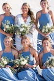 These dresses were my bridesmaids dresses and they were stunning. Were true to size for all 5 girls and the colour is so beautiful. Wish I could upload more photos! Would highly recommend. So much fabric in the skirt which made it look beautiful in the wind and when spinning. My bridesmaids also commented on how comfy they were! Thank you Lulus! - Shyanne M.