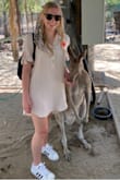 Great dress for a hot day. Very breathable. Be careful, the side slit goes up very high and can be revealing. - Haley H.