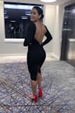 I am absolutely in love with this dress!!! I'm short and I was worried it was going to be too long but omg it fit perfectly down beneath my knees and looked amazing on. I am obsessed and I want this in a red or navy blue color!! Literally perfect. - Alexandra F.