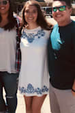 I really like this dress. It's light, easy to put on, super simple and classy. I wish it was a little longer so I could wear it to work. I love wearing it when I graduating and have worn it to a few other things. Just a bit too short for me. - Katie T.