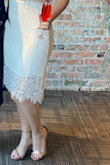 Ordered a small and it was perfect! Super cute dress for my bridal shower and got tons of compliments. Paired it with heels from Lulus as well that we're super comfy and cute - Amanda M.