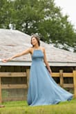 The quality is great, the movement is just stunning, and the color was perfect. I chose a small because I didn't want extra fabric around my chest/waist and it was the right choice. I did wear sticky boobs to fill it out. It's modest but fun and now I have beautiful pictures to decorate my house with. - Christina H.