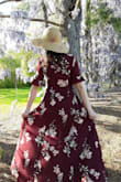 Ordered this dress for spring family photos. I absolutely love that Lulus dresses are good for tall women. I love the cut of this dress and the sleeve length. I would have ordered medium instead of a small in a Lulus wrap dress because the snap at the bust kept popping open. An undershirt the same color as the dress kept me modest. - Ashley M.