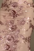 Beautiful dress on me personally I thought it was too close to my skin color but it was such a comfy great dress. Nice length as well. The lace is very pretty and the sequins don't pop off. - Maureen F.