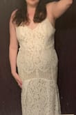 I purchased this dress for my small wedding, and it was absolutely perfect! Definitely worth the price, and it fit perfectly. I got so many compliments on it. - Amber K.