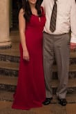 I love this dress! I wore it to my brother's wedding. I had the bottom hemmed a little because it was a little long on me, but the rest of the dress fit perfect.
Every person at the wedding complimented this dress. I would definitely recommend this dress to anyone. It was super flattering. I am wanting for another formal event Soni have a reason to wear it again!!! - Jennifer A.