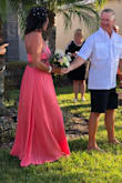 The dress was absolutely perfect for my small outdoor Florida wedding. The stunning coral colour sure complimented my tanned skin. Outstanding design and style, and so many compliments. I felt super pretty in it. Excellent delivery time. Thanks Lulus for help in making my wonderful day a huge success! I look forward to wearing it again. - Joanne W.