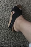 These sandals are beautiful but it is uncomfortable to walk.  I don't know what do. I like them so much but is not wearable. - Linda