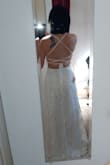 I ordered this as a potential elopement dress, and it was one of my top two, although I ultimately went with the Flynn White Maxi Dress. I ordered the XS although my waist is in the Small size range, and it fit perfectly. One of the reasons I ordered this style was because you can tie the top to fit however you like, since I can't get alterations done due to coronavirus. Other Lulus dresses are too loose in the bust area for me. The dress was the perfect length for me, but if you want to wear high heels, this dress may be too short. I am not wearing any shoes in the pictures taken and I am 5' 2.5". - Minh T.