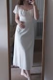 This dress is so soft and stunning! Timeless, romantic, and comfortable. I still cant believe I only paid $62 for such a high quality dress. I cant wait to wear this on my wedding day and for many other occasions! Thank you, Lulus! - Adrien R.