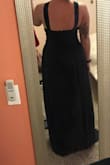 I ordered this dress for my brothers wedding! I am a groomswoman for. It fits like a glove, absolutely perfect. I'm usually a medium in every other brand so I just went with it and am so happy I did. It is really good quality and fits amazing. So so so happy with this purchase! - Alyssa B.