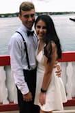 I wore this dress to my boyfriend's sister's sweet sixteen and I got so many compliments on this dress. I love the style of dress and it fit perfectly. Definitely will recommend this dress to my friends! - Alyssa M.