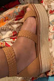 This was a nice and comfy shoe for my causal elopement! They ran a tad bit too large but I fear that if I sized down that it would then be too small. Overall it was a great look for the price! - Natasha M.