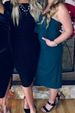 I got so many compliments on this dress!! Love the color! The only thing that is tough for me due to my height is the length. Otherwise great dress!! - Jenna S.