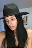 Wanted to give this hat 5 stars but it came in a bad shape. Also looks a little bulky in some areas. I loved it when I saw it in the picture but not in person. I buy a lot of stuff from Lulus so I was a little disappointed. - Carolina R.