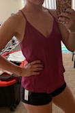 Very cute. Could be worn as a casual top or dressed up a little more. - Kristin A.