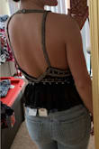 Absolutely love the embroidering and the back! Very cute! - Kristin A.