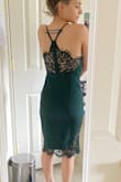 I have a really hard time finding formal wear that fits my petite frame but this dress was perfect! It was form fitting without being uncomfortable. I feel so pretty! - Courtney G.