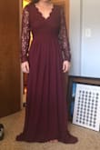 This dress is gorgeous. I plan on wearing it for my engagement pictures next weekend. I will upload pictures once I receive them! - Rachel M.