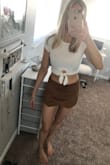 You can wear this with so many outfits! However, it's very see through, so you definitely have to be careful what bra you wear or wear a bralette underneath. But for the price, I don't mind. I'll wear it a ton. - Jessica C.